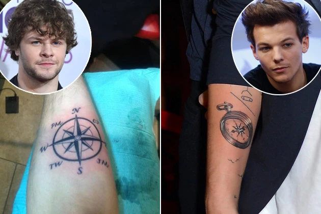 Jay McGuiness vs. Louis Tomlinson: Whose Compass Tattoo Do You Like Best? –  Readers Poll