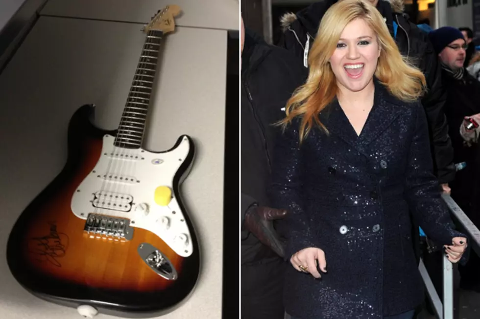 Win a Guitar Signed by Kelly Clarkson!