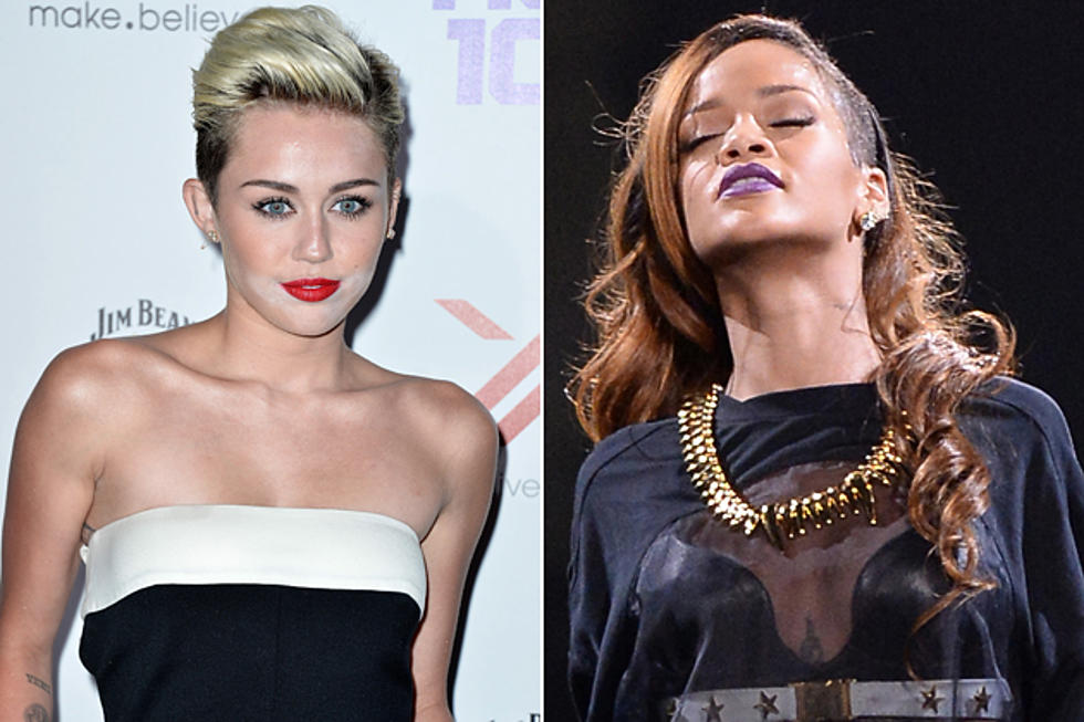 Miley Cyrus Wants to Make Out With Rihanna
