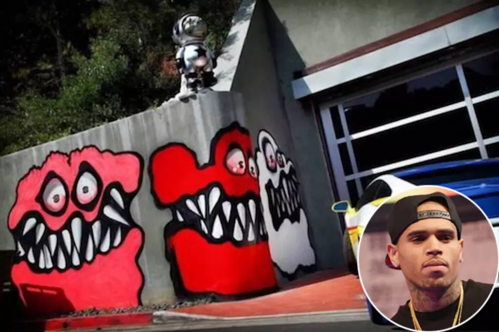 Chris Brown’s Neighbors Complain About His Graffiti Art