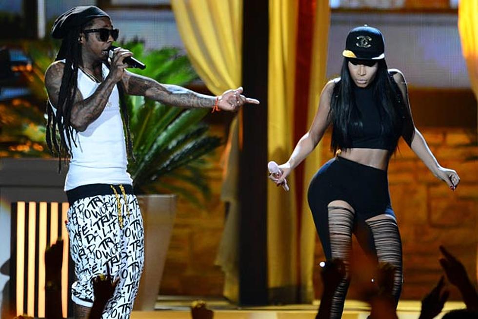 Nicki Minaj Gives Lil Wayne a Lap Dance During ‘High School’ at 2013 Billboard Music Awards [Video]