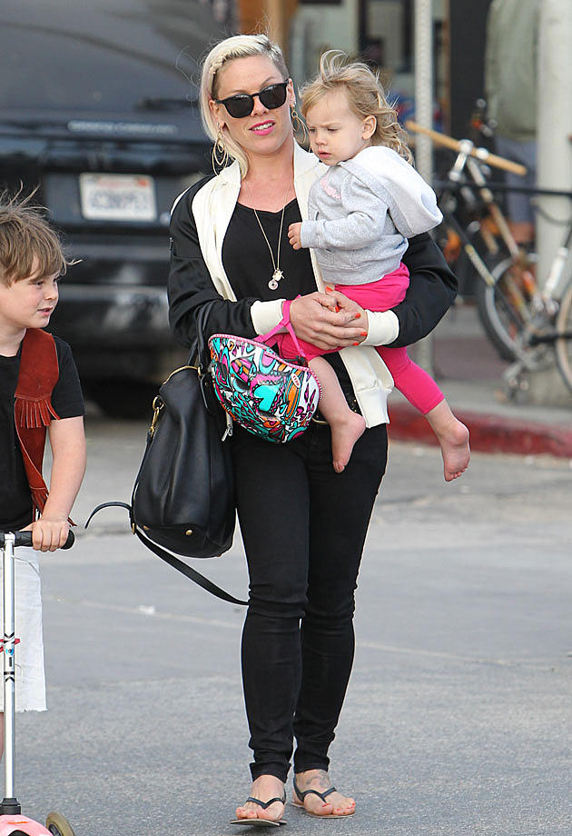 Pink Debuts Longer Hair While Out on a Playdate With Daughter Willow