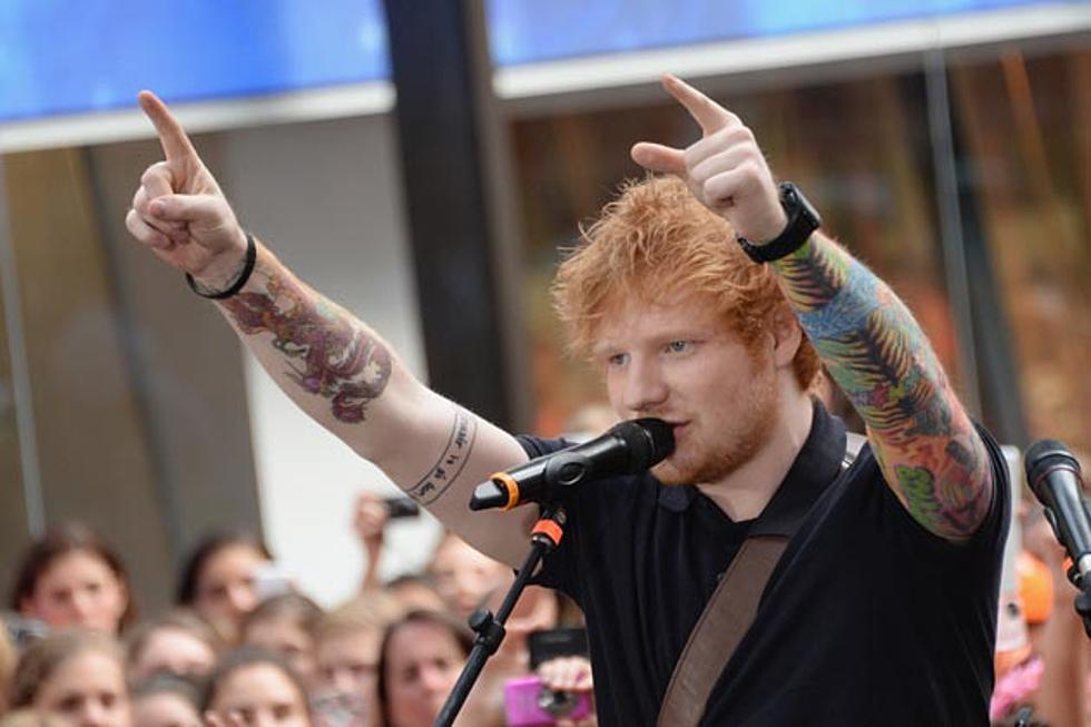 Ed Sheeran Performs on ‘TODAY’ Show as Fans Line Up Days in Advance [Video]