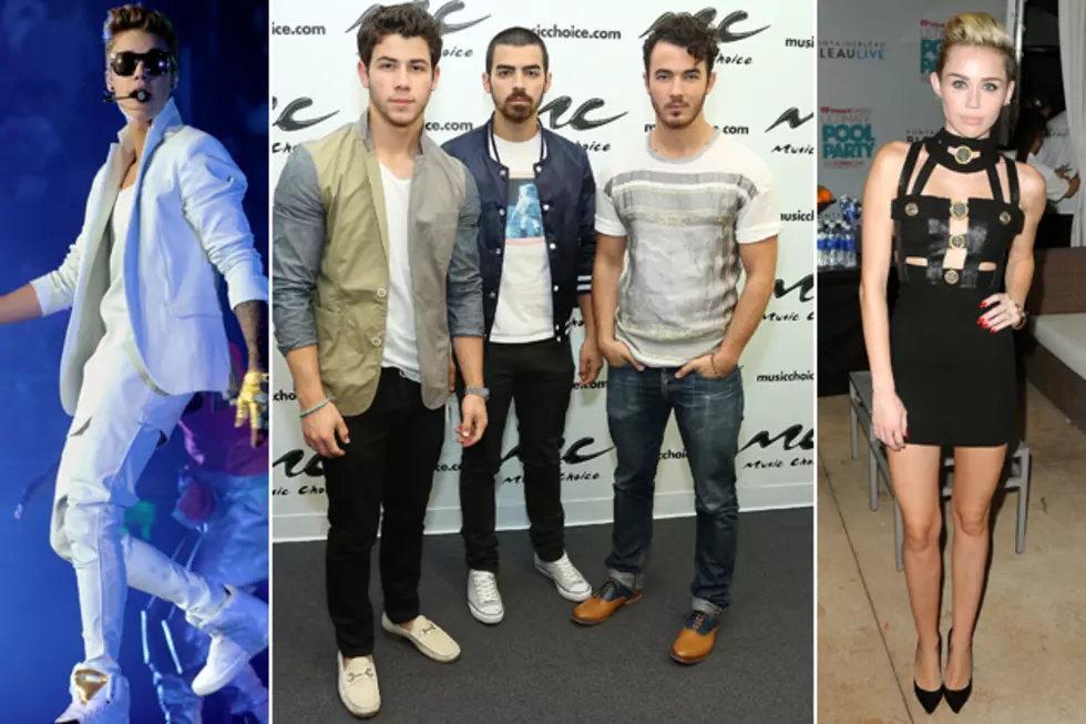 Jonas Brothers Talk Justin Bieber, Miley Cyrus + Their Own New Album &#8216;V&#8217;