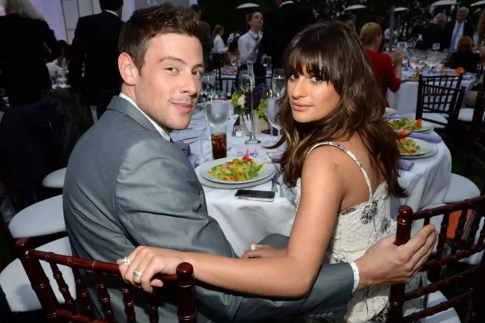 Lea Michele Wears ‘Finn’ Necklace for ‘Glee’ Cory Monteith Tribute Episode [PHOTO]