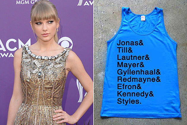 Taylor Swift Fans Furious Over 'Ex-Boyfriend' Tee [Pics]