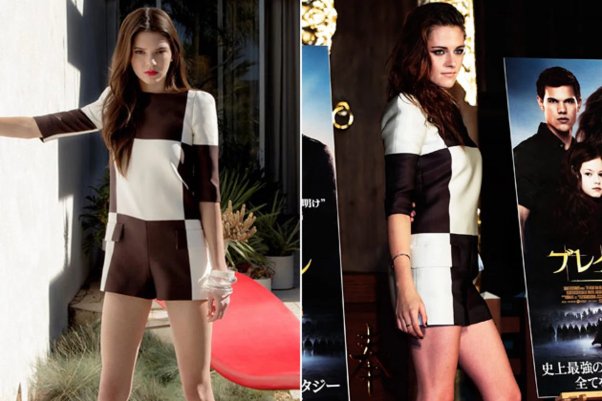 Kendall Jenner & Kristen Stewart In Louis Vuitton: Who Wore It Better?  (PHOTOS, POLL)