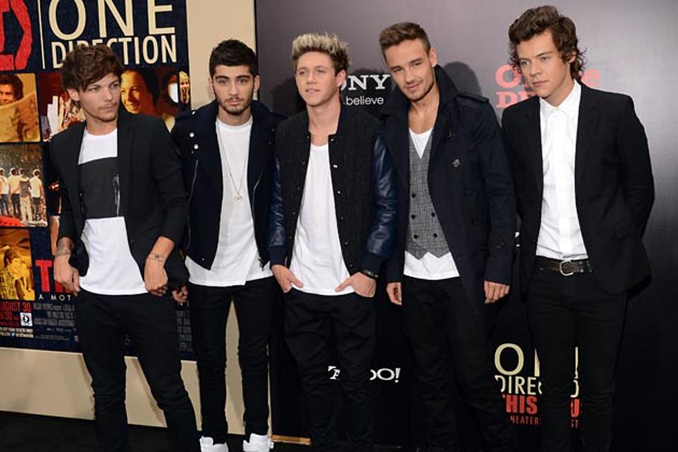 One Direction Are Men in Black at NYC Premiere of &#8216;This Is Us&#8217; [PHOTOS]