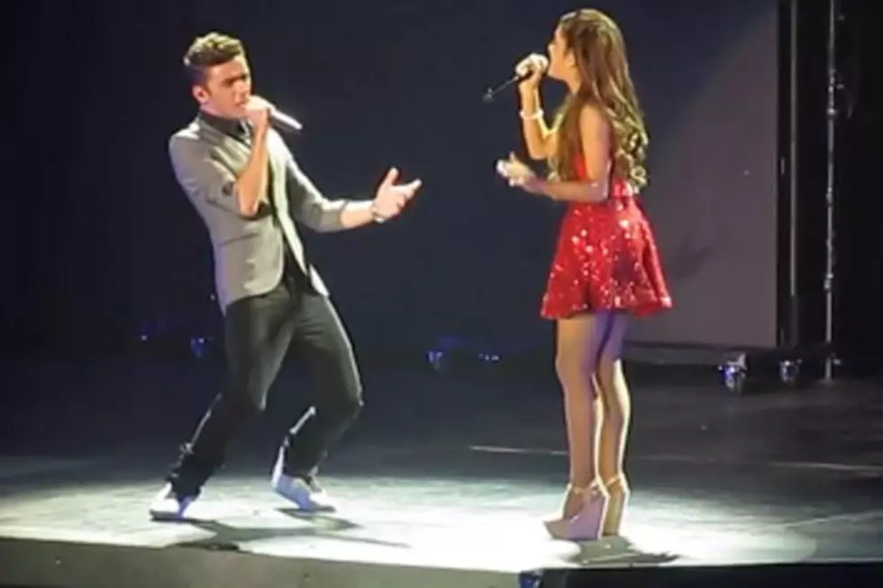 Ariana Grande + Nathan Sykes Perform 'Almost Is Never Enough'