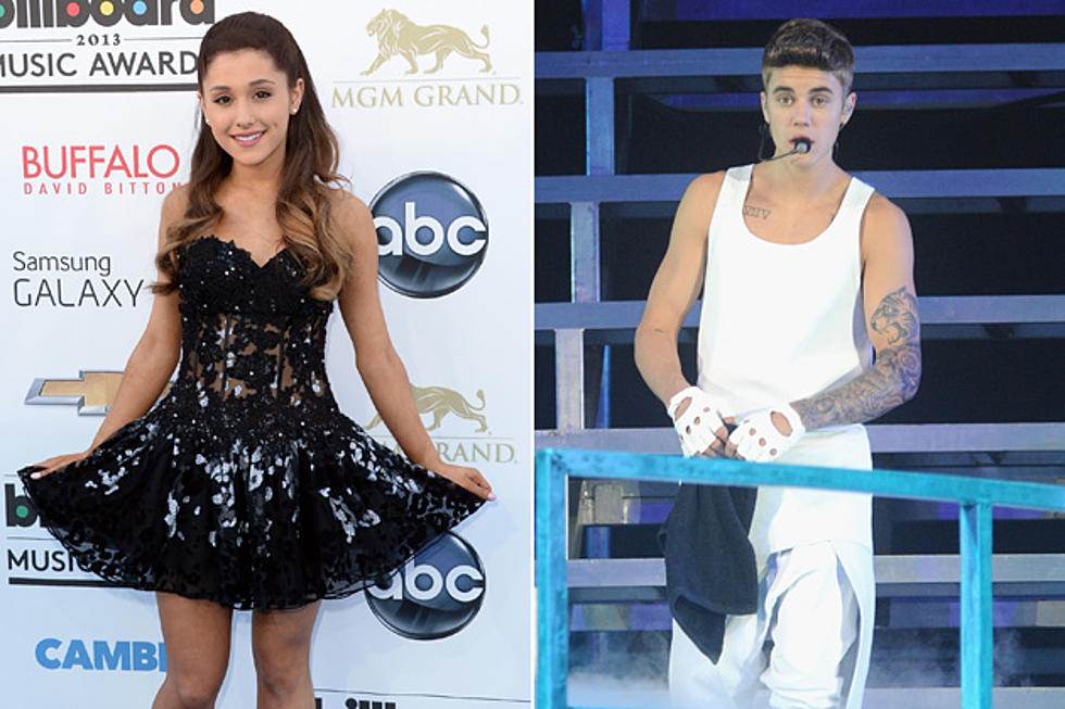 Ariana Grande Opens Up About Justin Bieber Kissing Photo