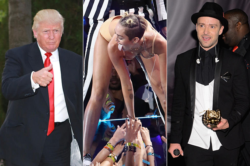 Donald Trump + Justin Timberlake Defend Miley Cyrus’ 2013 MTV Video Music Awards Performance [VIDEO, AUDIO]