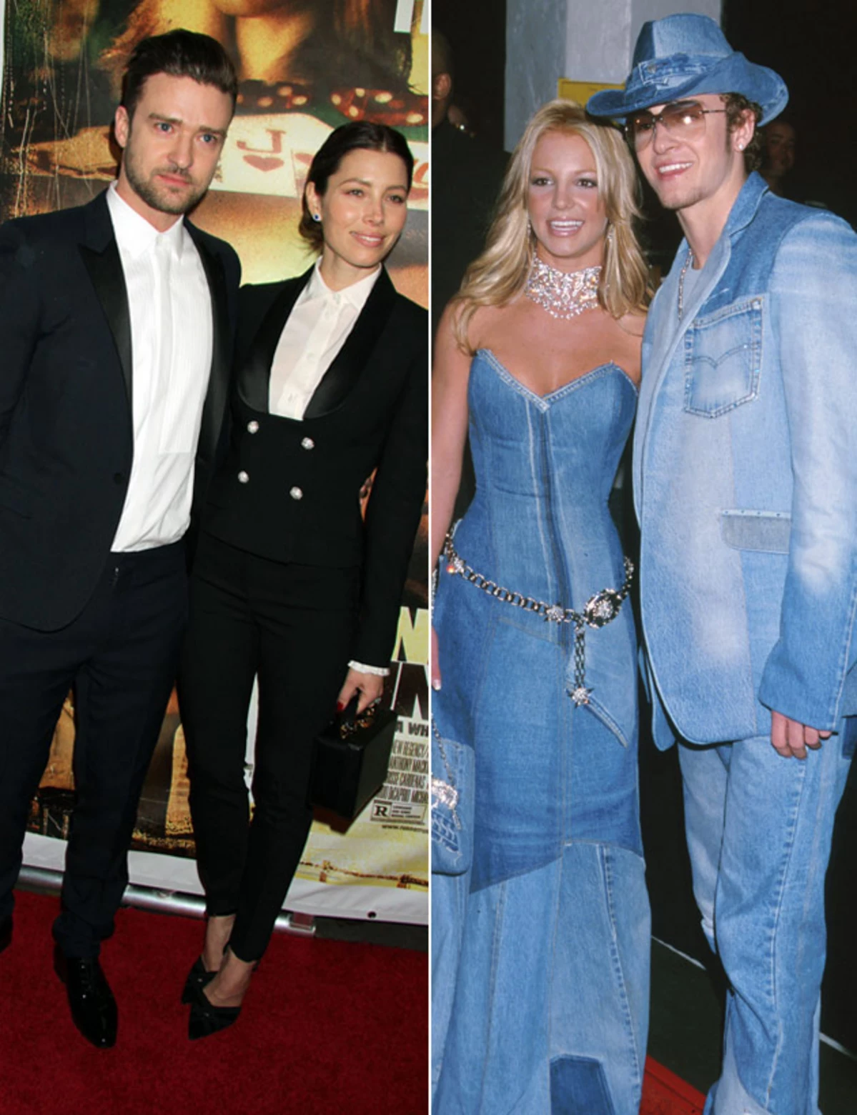 Black Tuxedo vs. Canadian Tuxedo: Which Matching Outfit With Justin ...