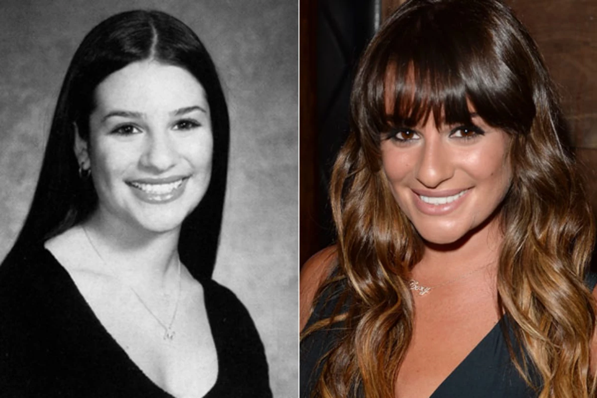 It's Lea Michele's Yearbook Photo.