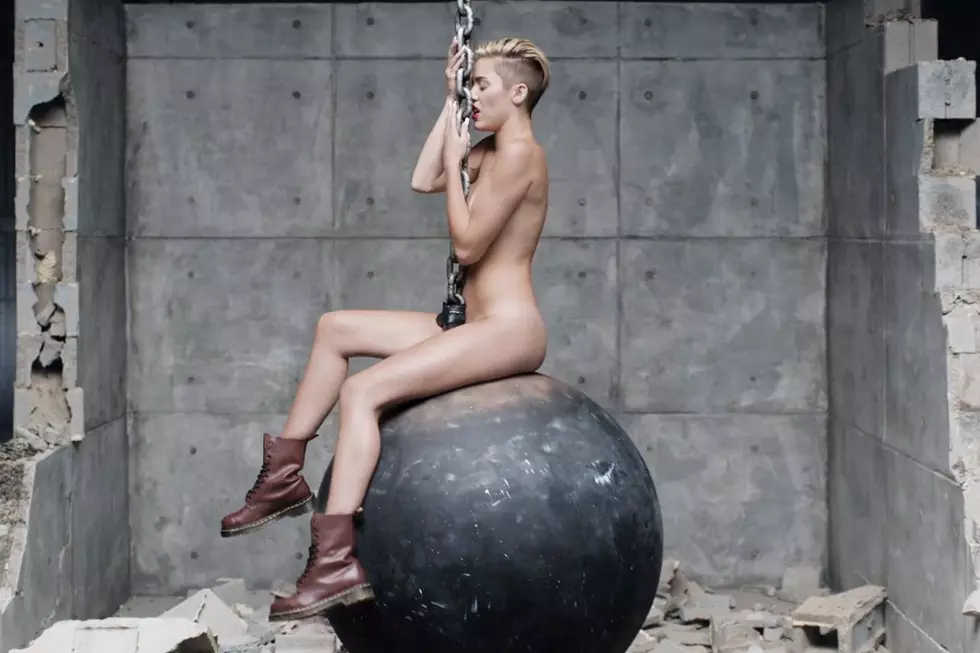 Miley Cyrus Takes It All Off for ‘Wrecking Ball’ Video