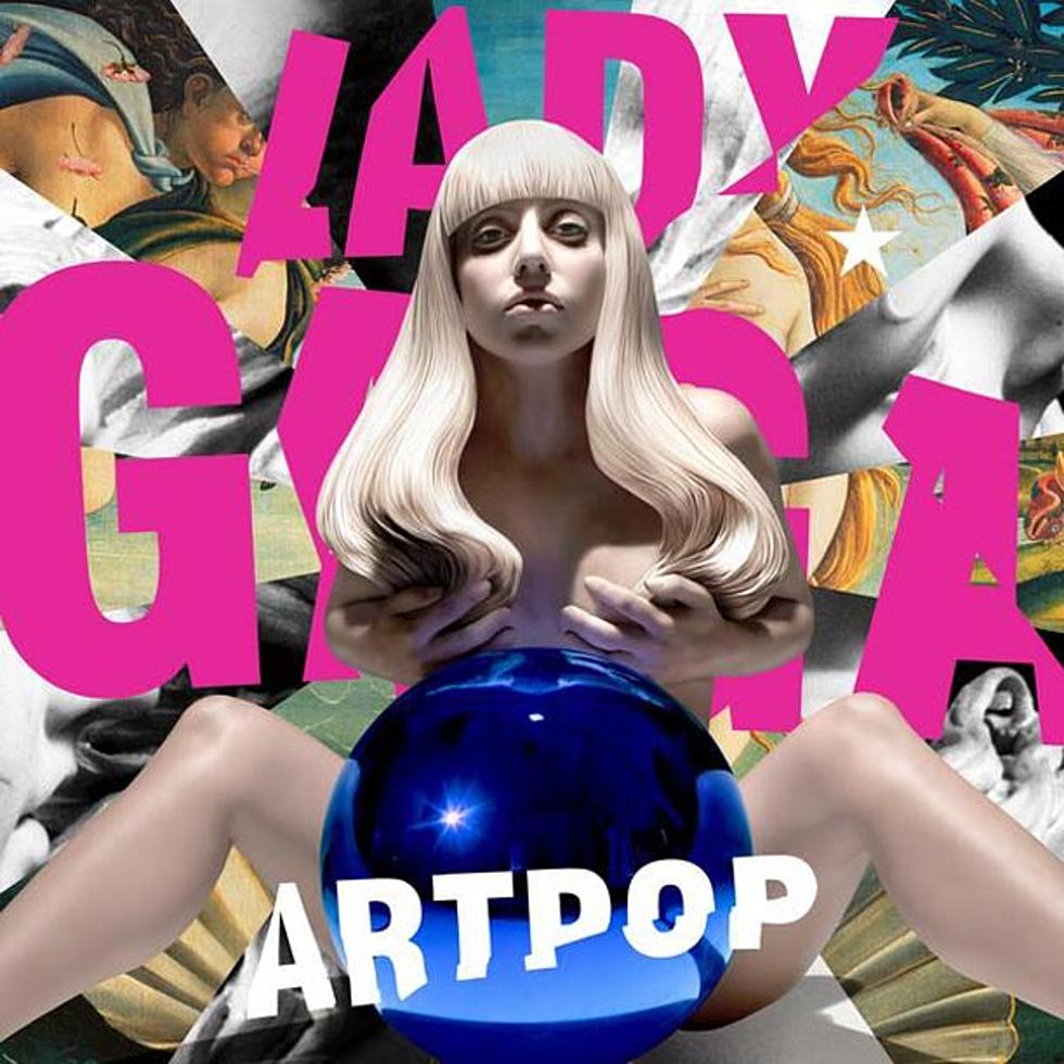 Lady Gaga Reveals Colorful, Semi-Topless &#8216;ARTPOP&#8217; Cover [PHOTO]