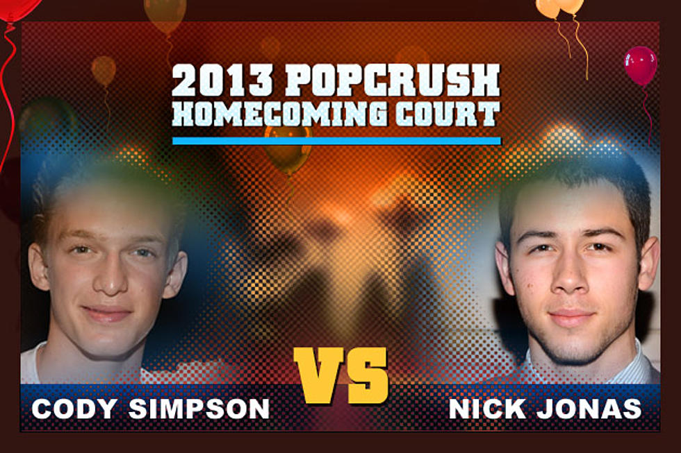 Cody Simpson vs. Nick Jonas &#8211; 2013 PopCrush Homecoming Court, Round 1