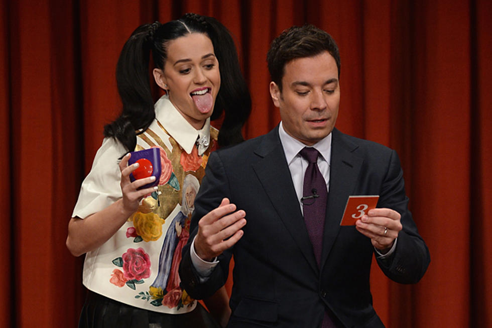 Katy Perry Plays Taboo + Talks Comedy With Jimmy Fallon [VIDEO]