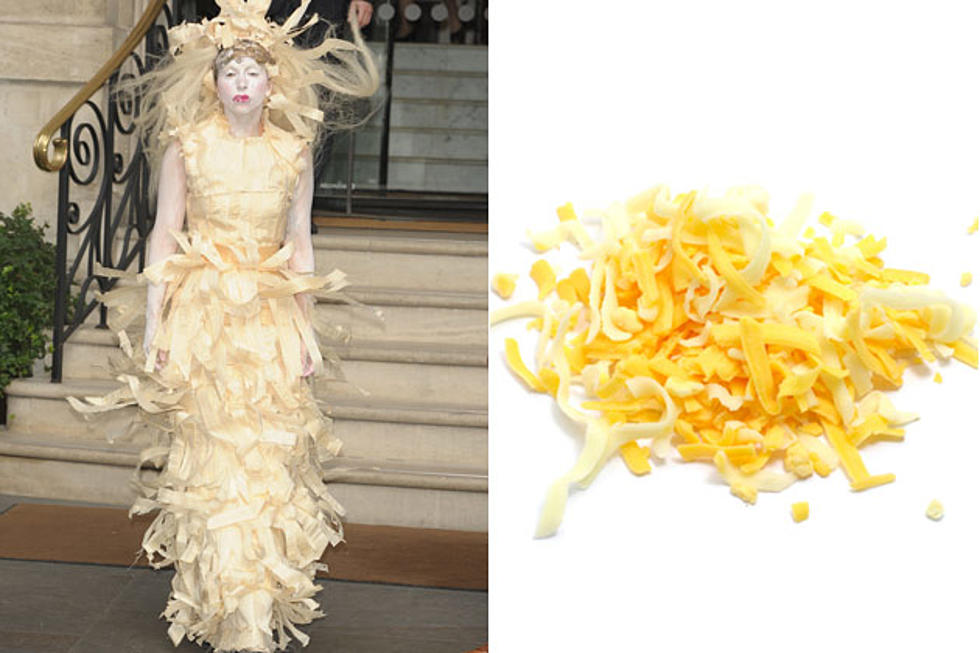 Lady Gaga + Shredded Cheese &#8211; Celeb Look-Alikes
