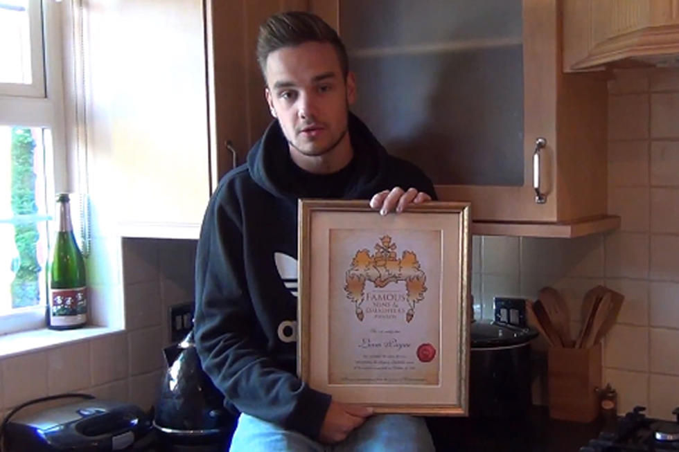 Liam Payne of One Direction Accepts Wolverhampton Sons + Daughters Award [VIDEO]