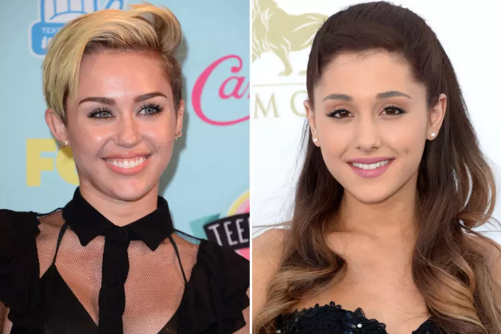 Miley Cyrus vs. Ariana Grande: Whose Eyes Are Prettier? &#8211; Readers Poll