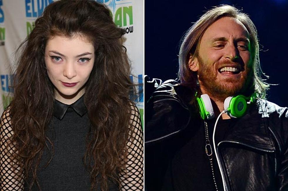 Lorde Not Interested in Working With David Guetta Because 'He's Gross'