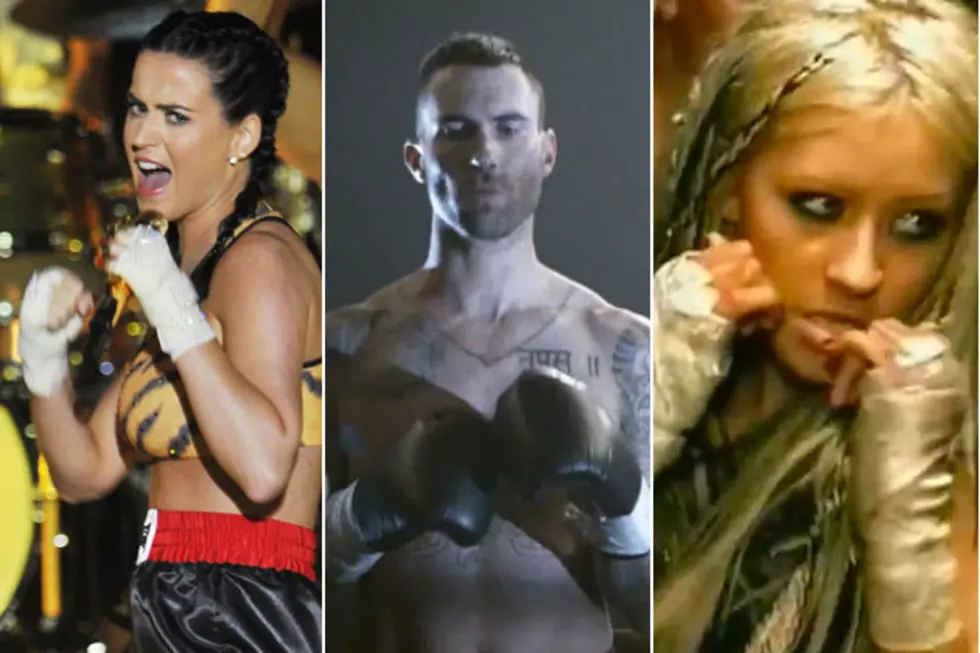 Katy Perry vs. Adam Levine vs. Christina Aguilera: Who Wears Boxing Gloves the Best? &#8211; Readers Poll
