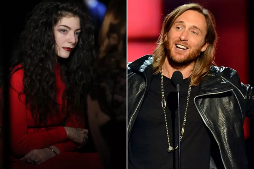 Guetta Sweetly Slays Lorde