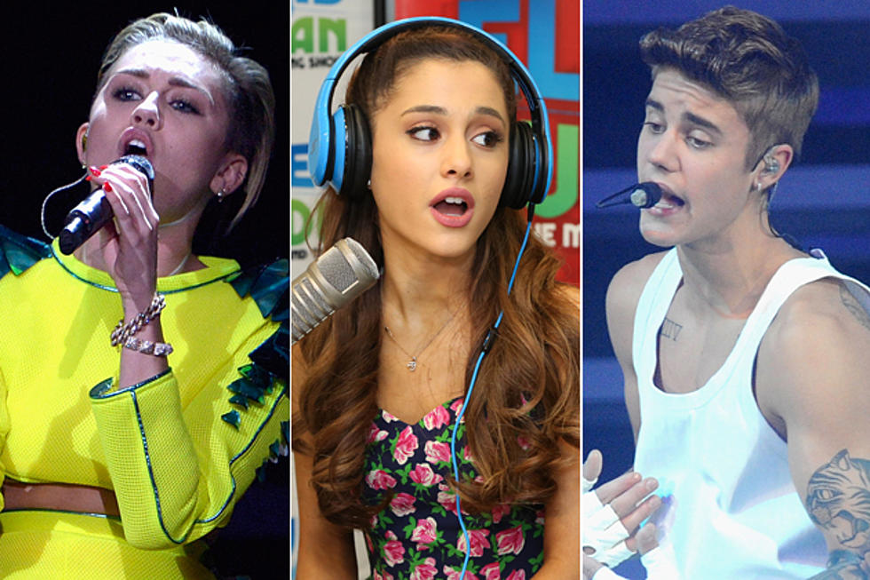 Ariana Grande Fiercely Defends Miley Cyrus + Justin Bieber [VIDEO]
