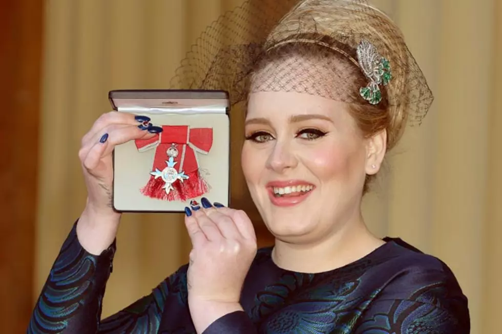 Adele Receives MBE Honor From Prince Charles [PHOTOS + VIDEO]