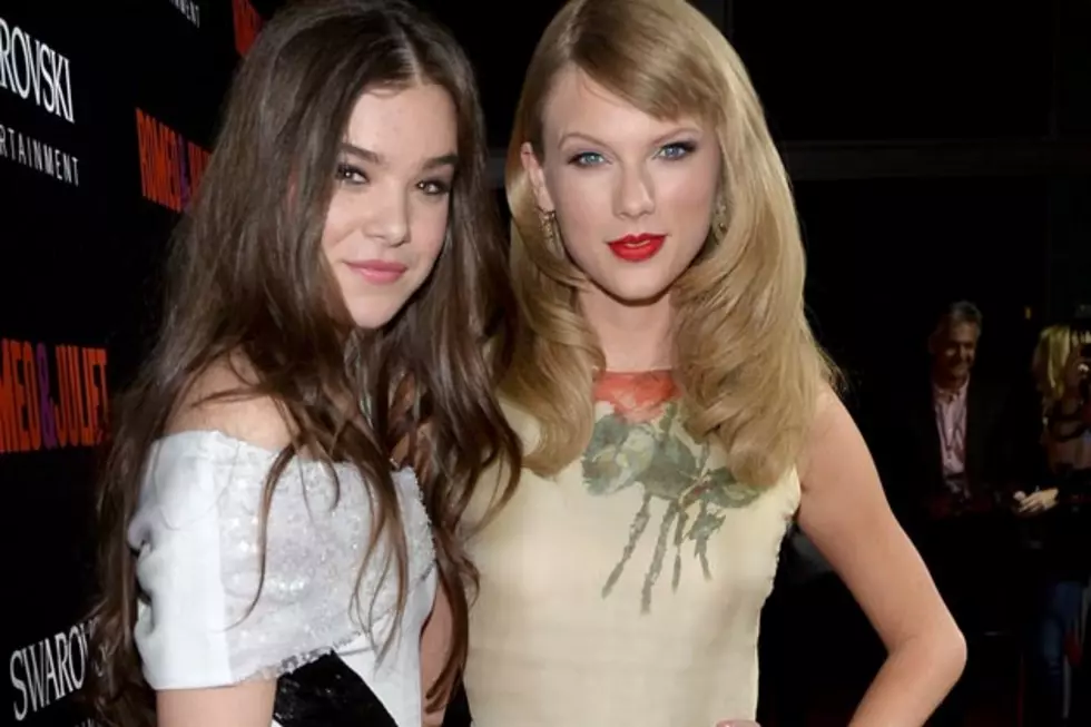 Taylor Swift + Hailee Steinfeld Get Into the Christmas Spirit