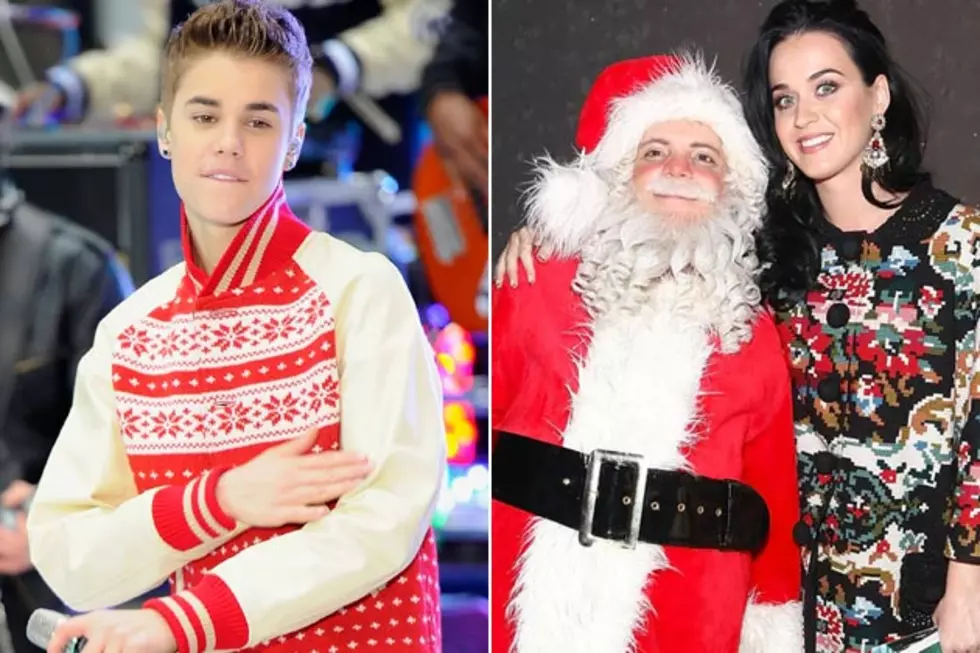Happy Holidays! See Celebs Wearing Ugly Christmas Sweaters + Attire [PHOTOS]