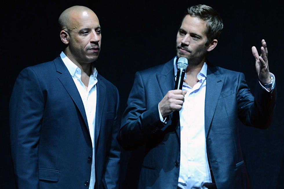 Vin Diesel Mourns With Paul Walker's Family [PHOTO]