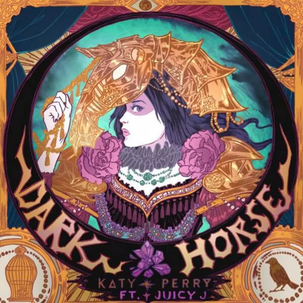 Katy Perry Looks Regal + Royal on &#8216;Dark Horse&#8217; Cover Art
