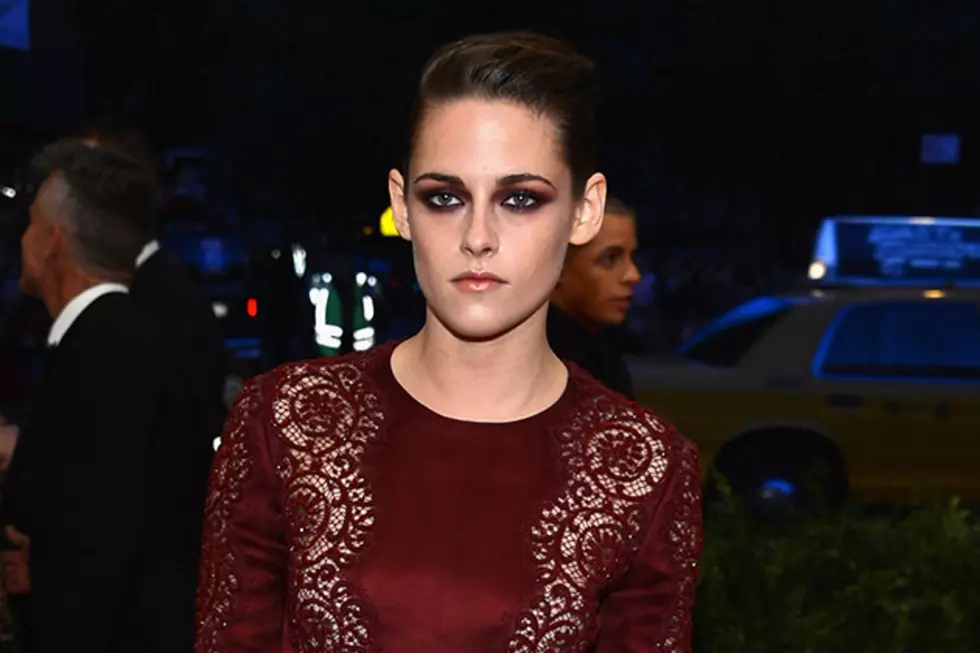 Kristen Stewart Poses Topless in New Fragrance Ad for Balenciaga