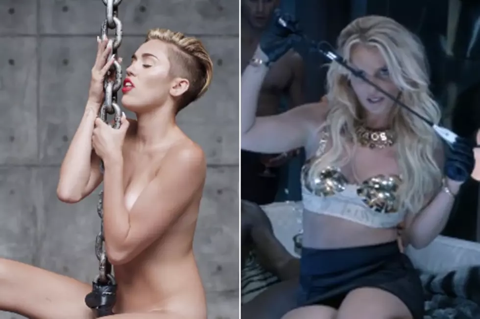 Miley Cyrus + Britney Spears Deemed Too Hot for TV in France