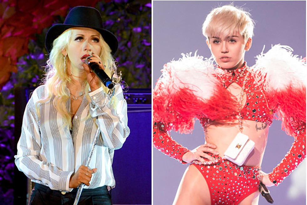 Christina Aguilera vs. Miley Cyrus: Who Wore It Best? &#8211; Readers Poll