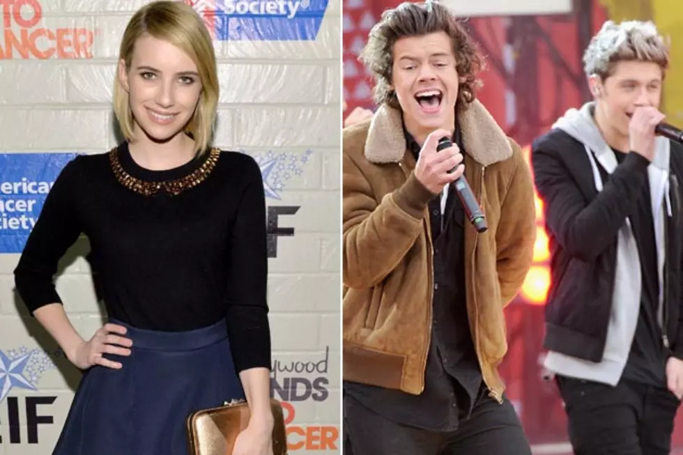 B100 One Direction Fans, Emma Roberts Reveals Her Fave