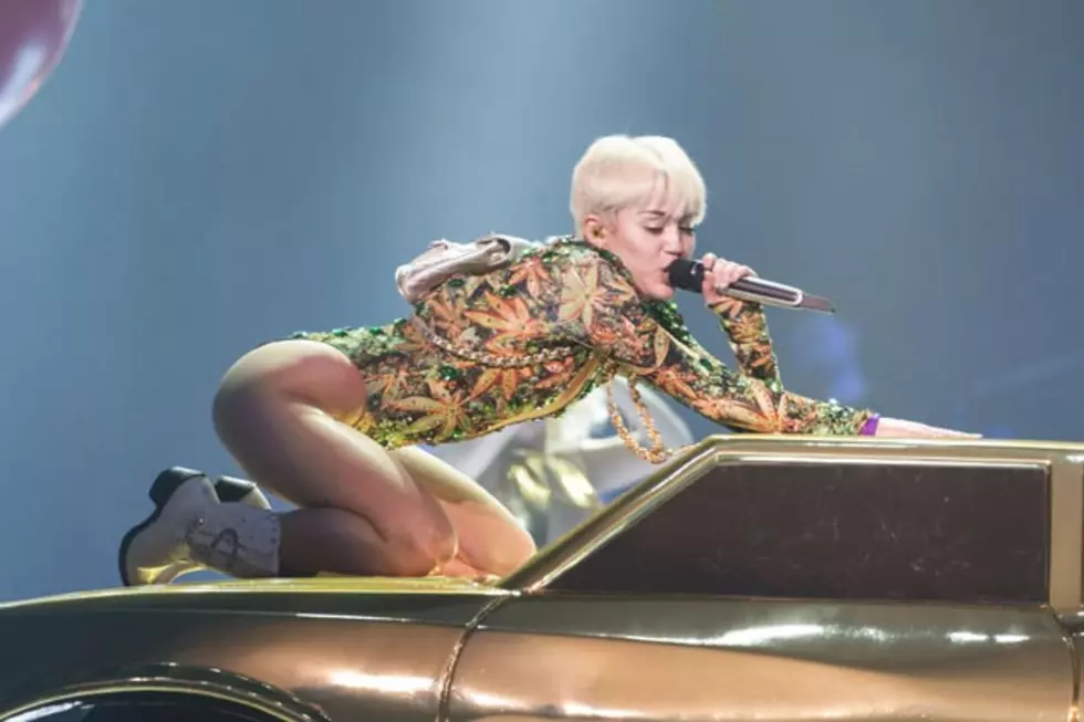 Miley Cyrus Shoots Down Tinker Bell Rumors + Shares Bangerz Tour Battle Scars [PHOTO]