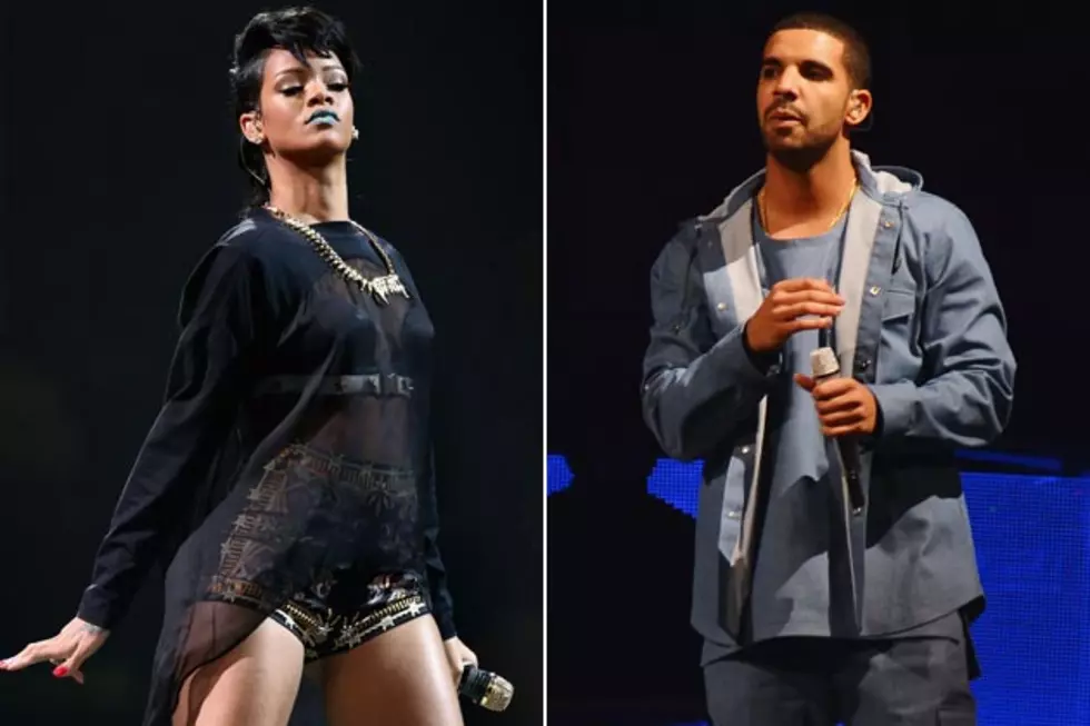 Rihanna Joins Drake Onstage for Sexy ‘Take Care’ Duet in Paris [VIDEO]