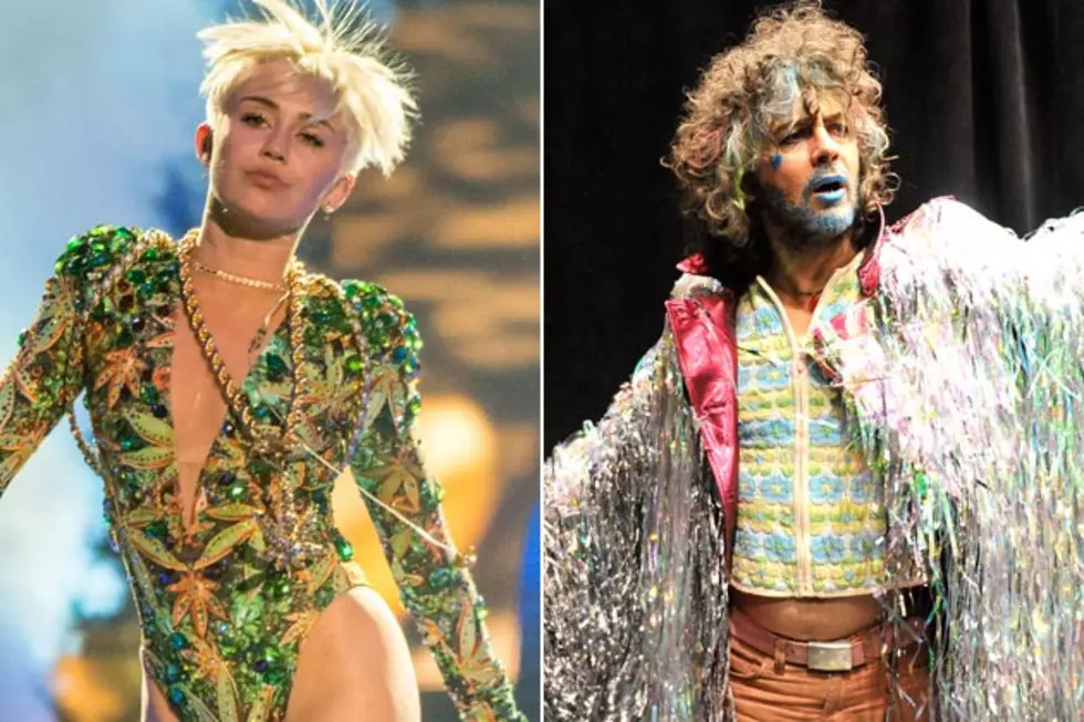 Miley Cyrus + Flaming Lips Frontman Wayne Coyne Got High and Recorded Together [PHOTO]