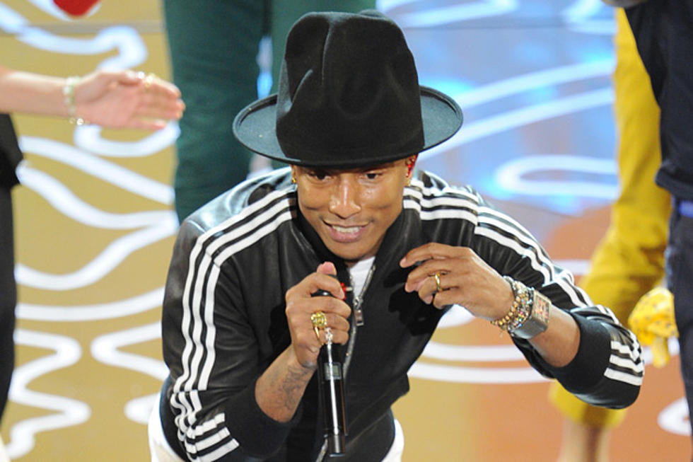 Pharrell Gets Down