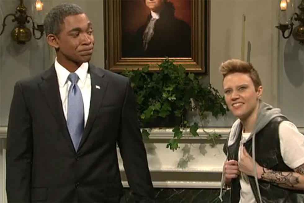 Obama Gets Help from Justin Bieber & Harry Styles in Hilarious ‘SNL’ Skit [VIDEO]