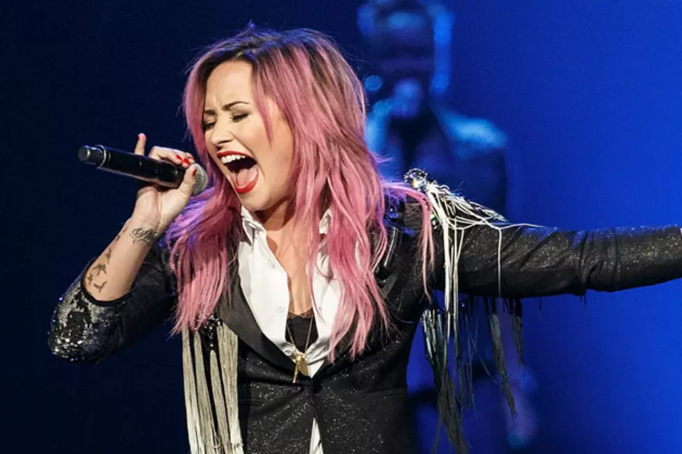 Demi Lovato Dyes Her Hair Back to Brown + Parodies Her Own Song in the Process [PHOTOS]