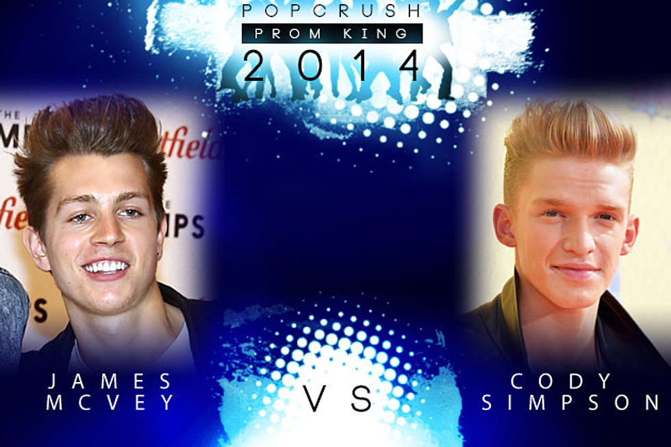 The Vamps&#8217; James McVey vs. Cody Simpson &#8211; PopCrush Prom King of 2014, Round 1