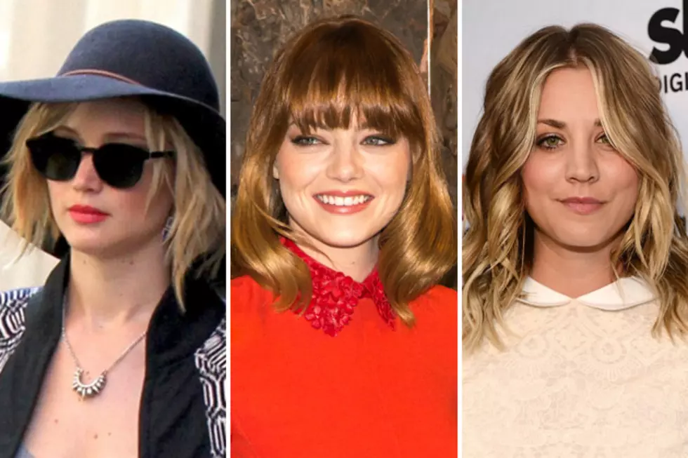 Jennifer Lawrence vs. Emma Stone vs. Kaley Cuoco: Whose New Hair Do You Like Best? &#8211; Readers Poll