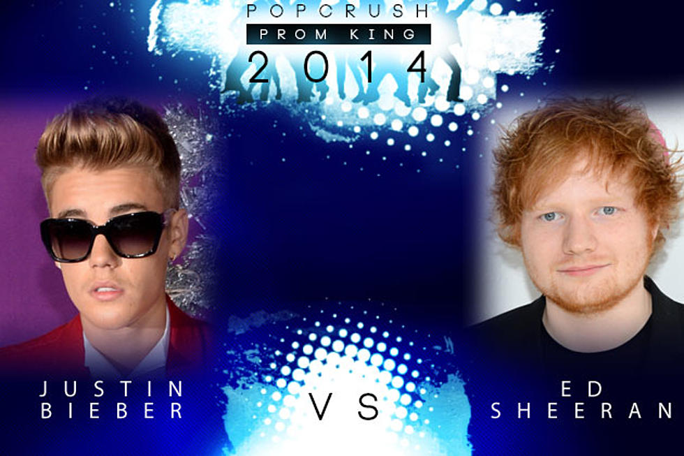 Justin Bieber vs. Ed Sheeran - PopCrush Prom King of 2014