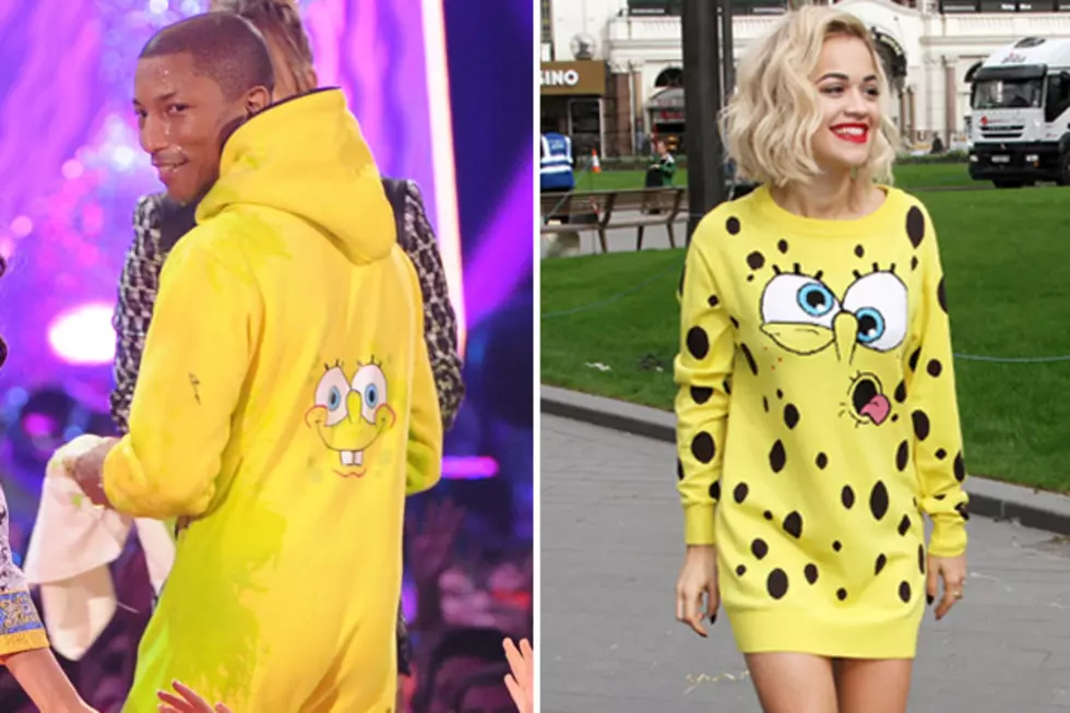 Pharrell vs. Rita Ora: Who Wears SpongeBob the Best?
