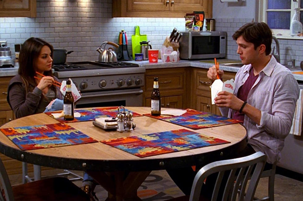 Watch Mila Kunis & Ashton Kutcher Together in ‘Two and a Half Men’ Clip [VIDEO]