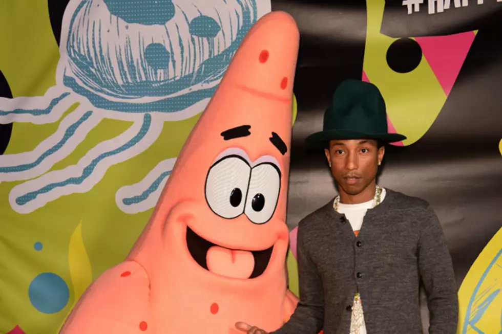Pharrell's 41st Birthday with SpongeBob & Friends [PHOTOS]