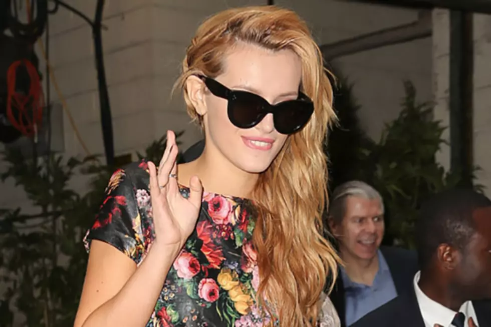 Bella Thorne Looking Fab in Floral in New York City [PHOTOS]